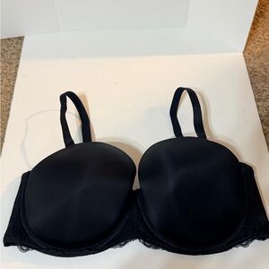 Torrid Black Padded Lace Bra